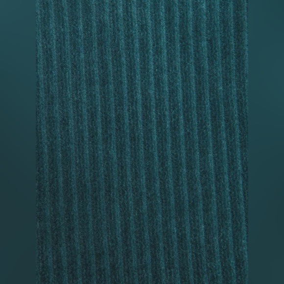 NWOT Lululemon Scuba Track Jacket *Velvet Cord Storm Teal - Picture 3 of 9